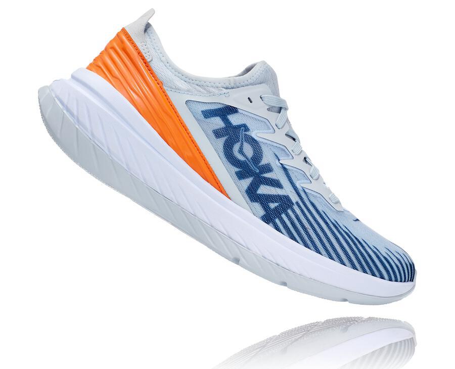 Hoka One One Løbesko Herre - Carbon X-Spe - Hvide/Blå - 712548EAX